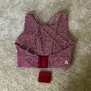 NWOT Buffbunny Geo Sports Bra